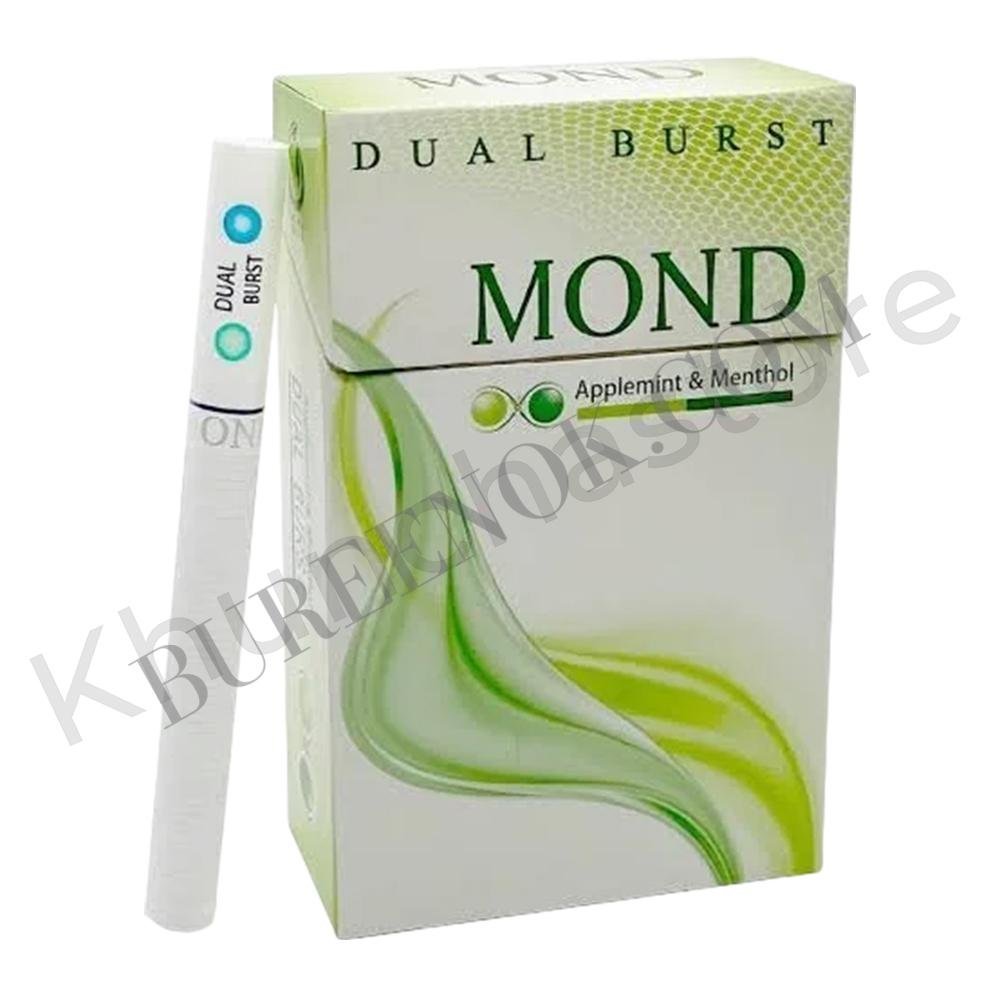 บุหรี่นอก ม่อน แอปเปิ้ล มวนใหญ่ (2 เม็ดบีบ)