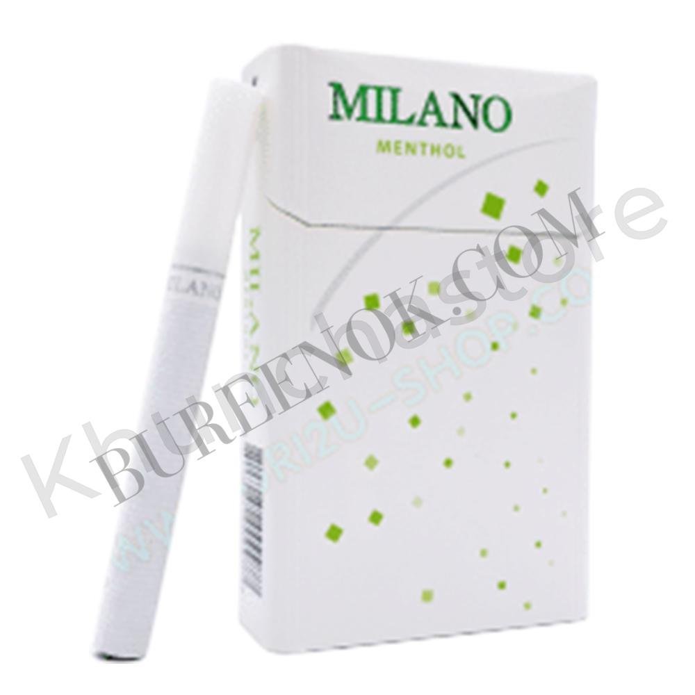 บุหรี่นอก มิลาโน่ขาว จุดเขียว