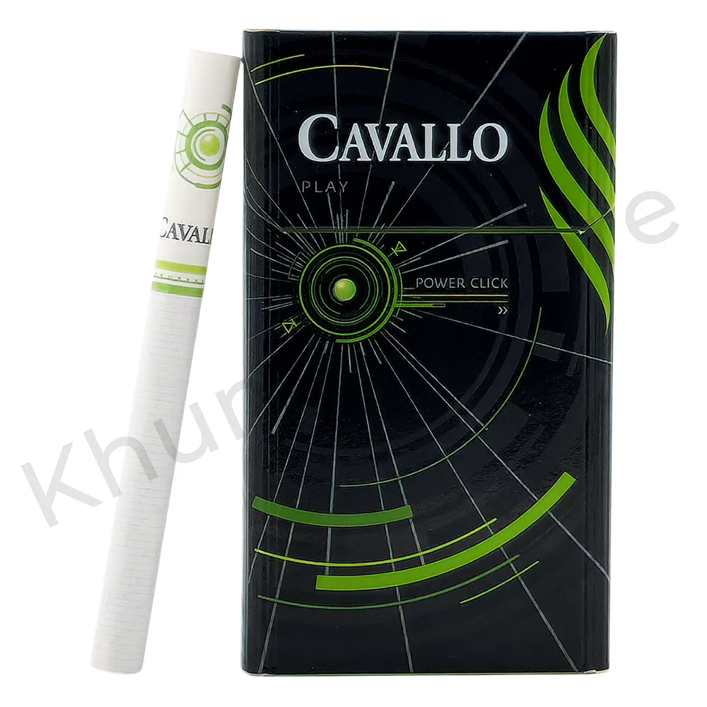 บุหรี่นอก คาวาโล่ เขียว (1 เม็ดบีบ)