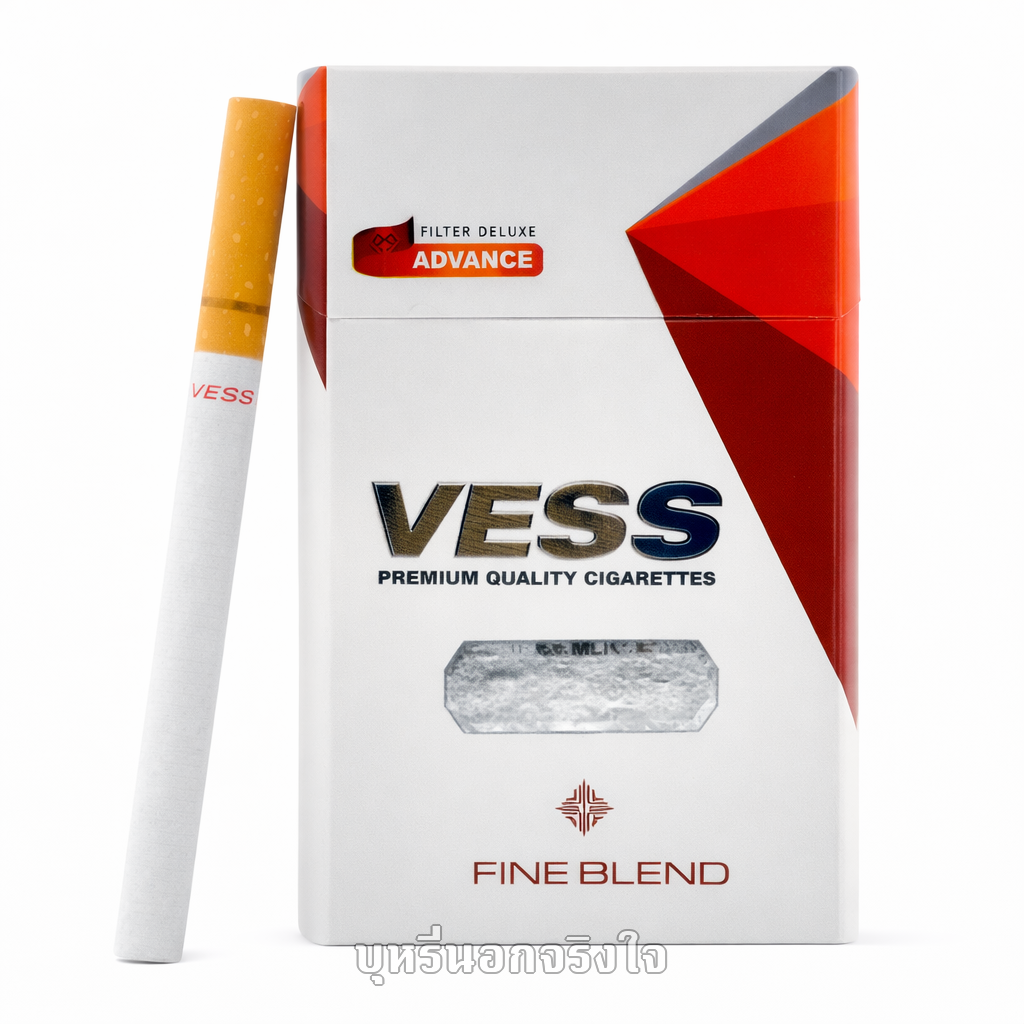 บุหรี่นอก เวส แดง (ซองแข็ง)